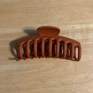 Burnt Orange Hair Claw Clip